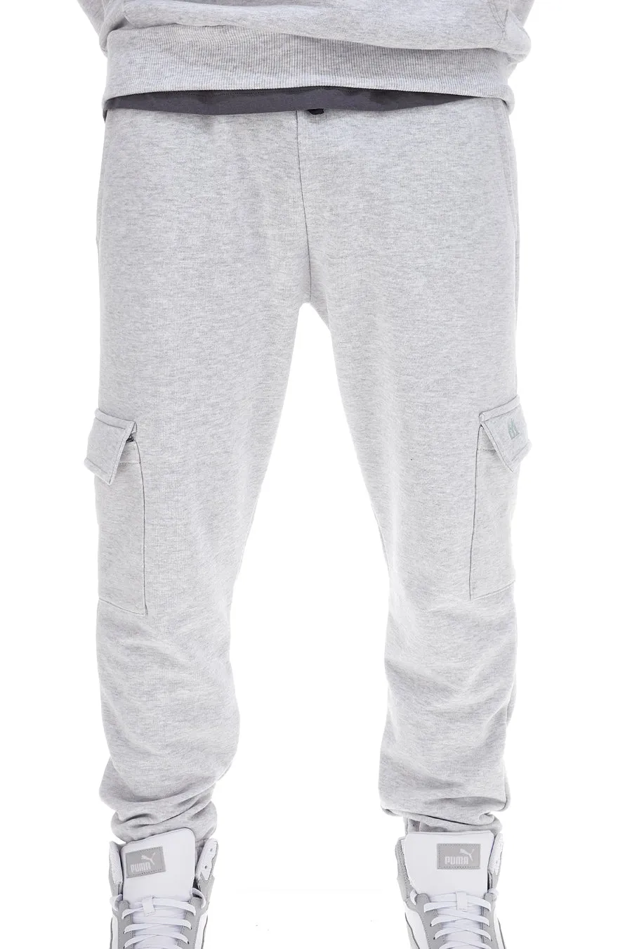   BOARDMAN Pantaloni in tuta grigi con tasche BOARDMAN CARGO PANTS 04