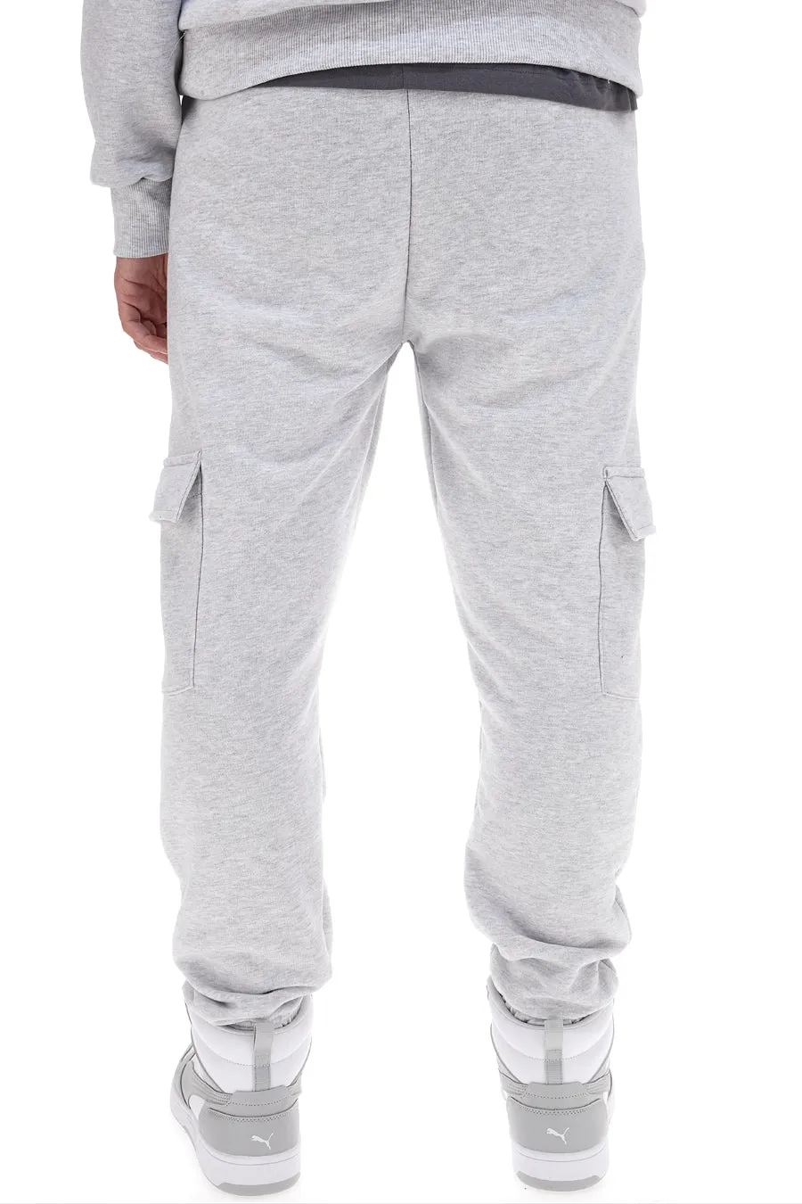   BOARDMAN Pantaloni in tuta grigi con tasche BOARDMAN CARGO PANTS 04