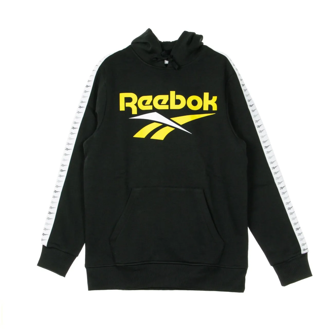 Felpa Cappuccio Uomo Classics Vector Hoodie Black