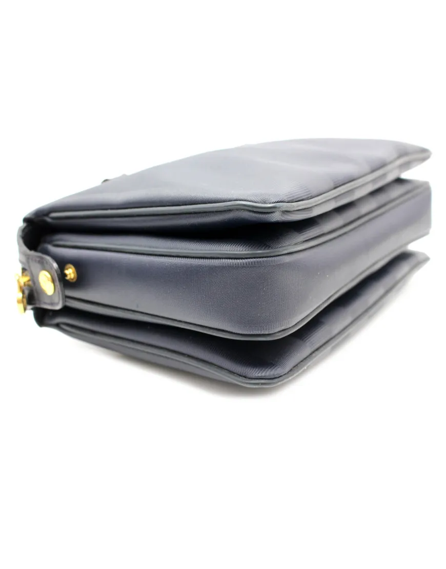Fendi Bauletto Pelle Blu