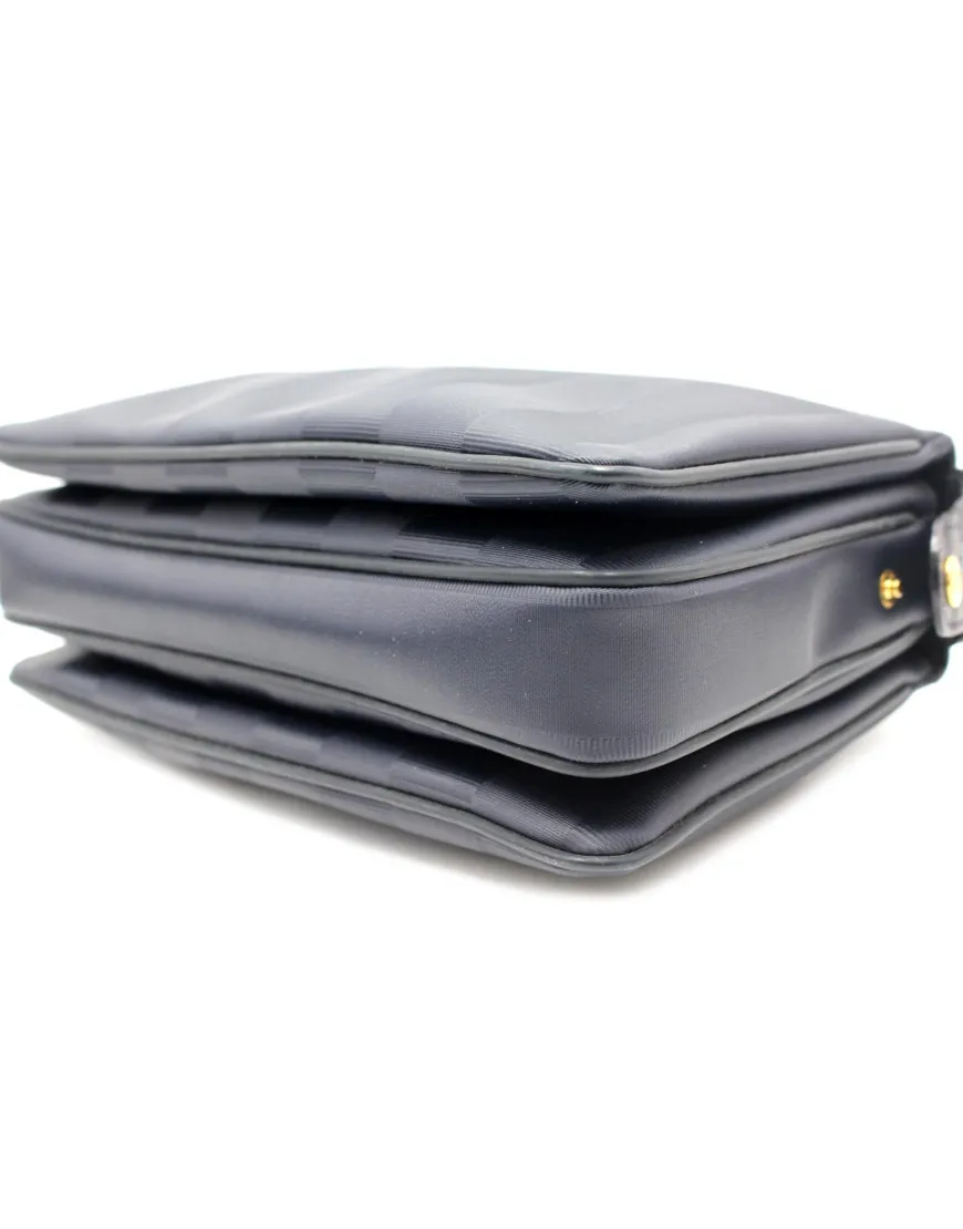 Fendi Bauletto Pelle Blu