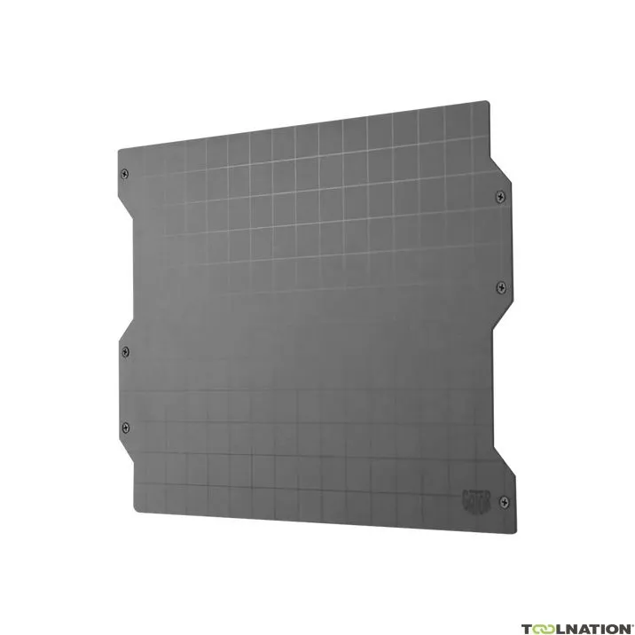 Gator Magnetics 500074-EU Piastra a parete nera - 1 pezzo