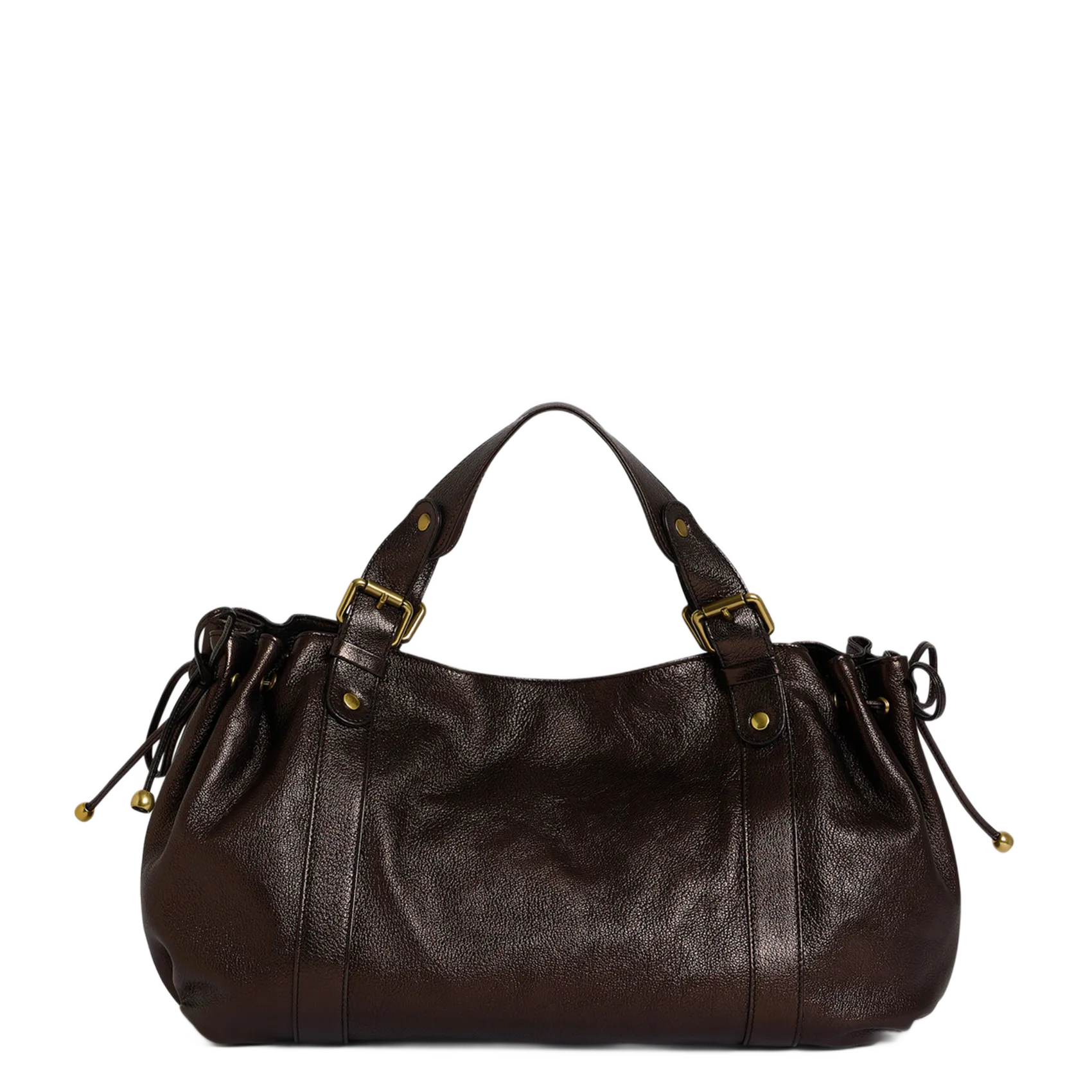  GERARD DAREL   24H - Borsa a mano in pelle | Marrone