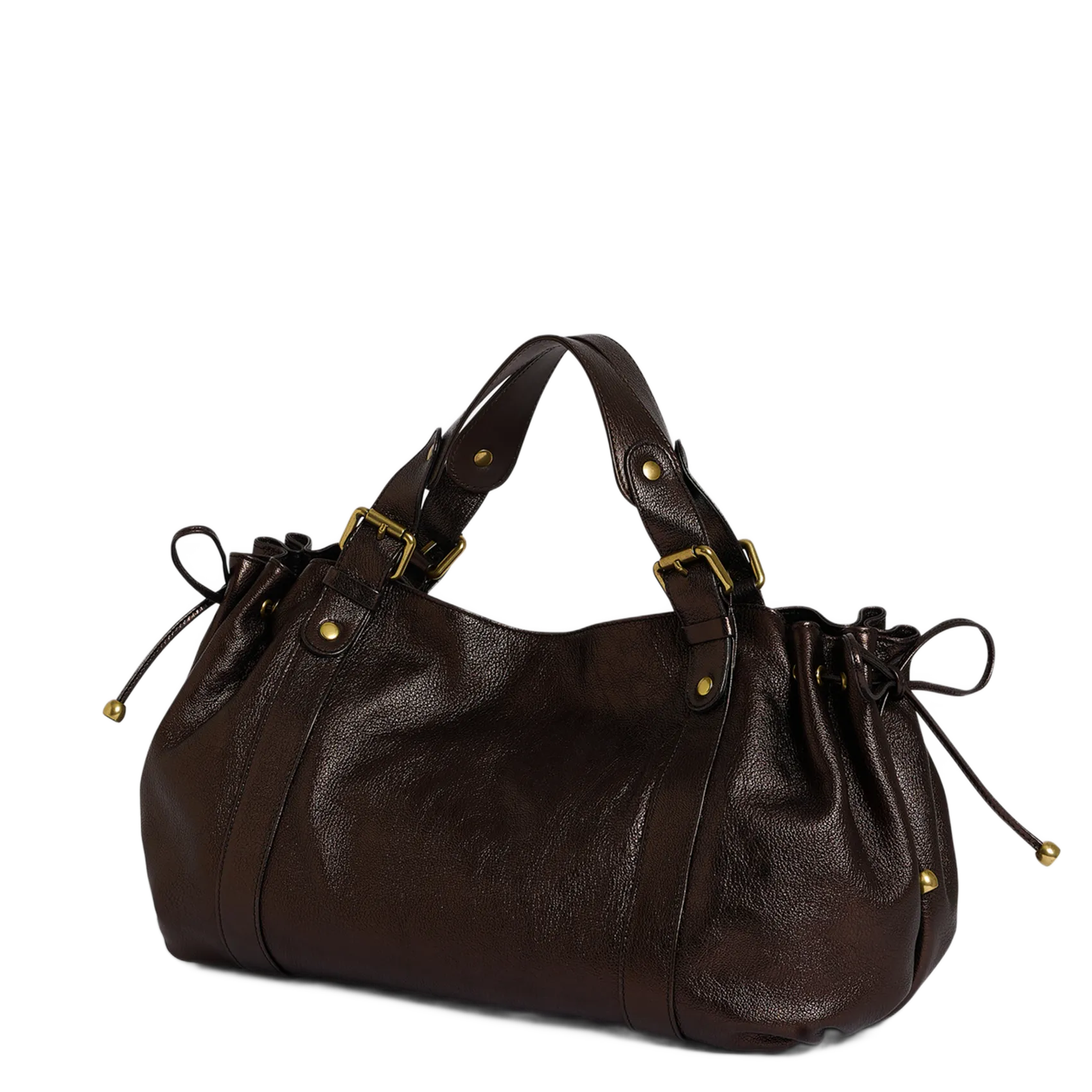  GERARD DAREL   24H - Borsa a mano in pelle | Marrone