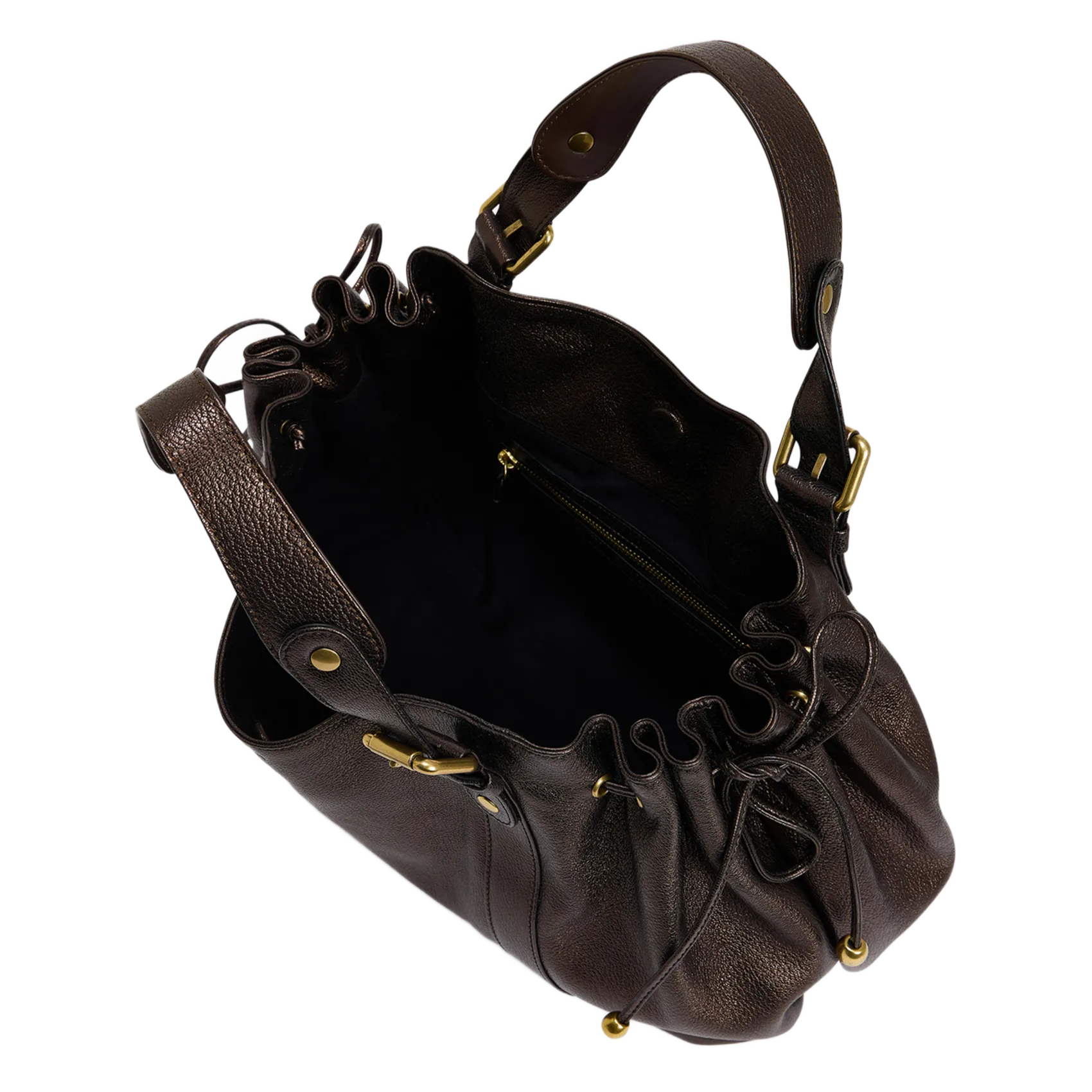  GERARD DAREL   24H - Borsa a mano in pelle | Marrone