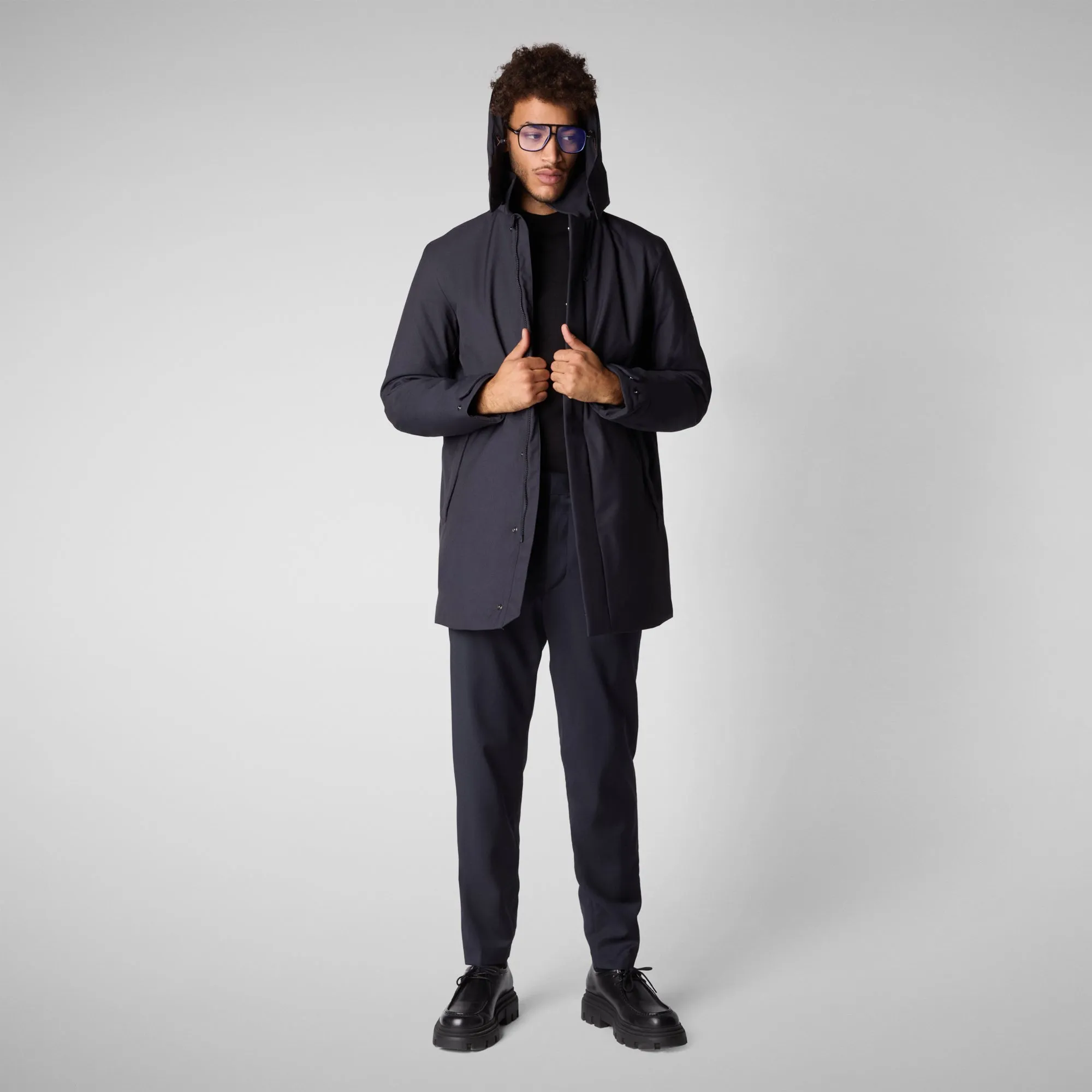 PIUMINO ANIMAL FREE SAM BLU NERO