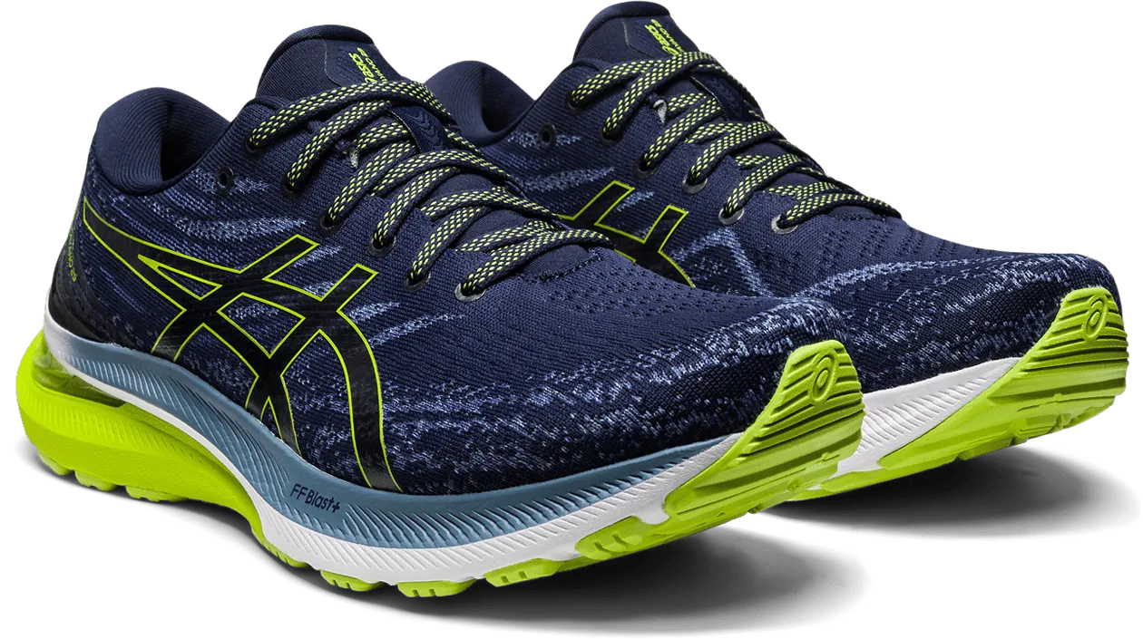 SCARPA DA RUNNING DA UOMO ASICS KAYANO 29 MIDNIGHT LIME ZEST 1011B440 404