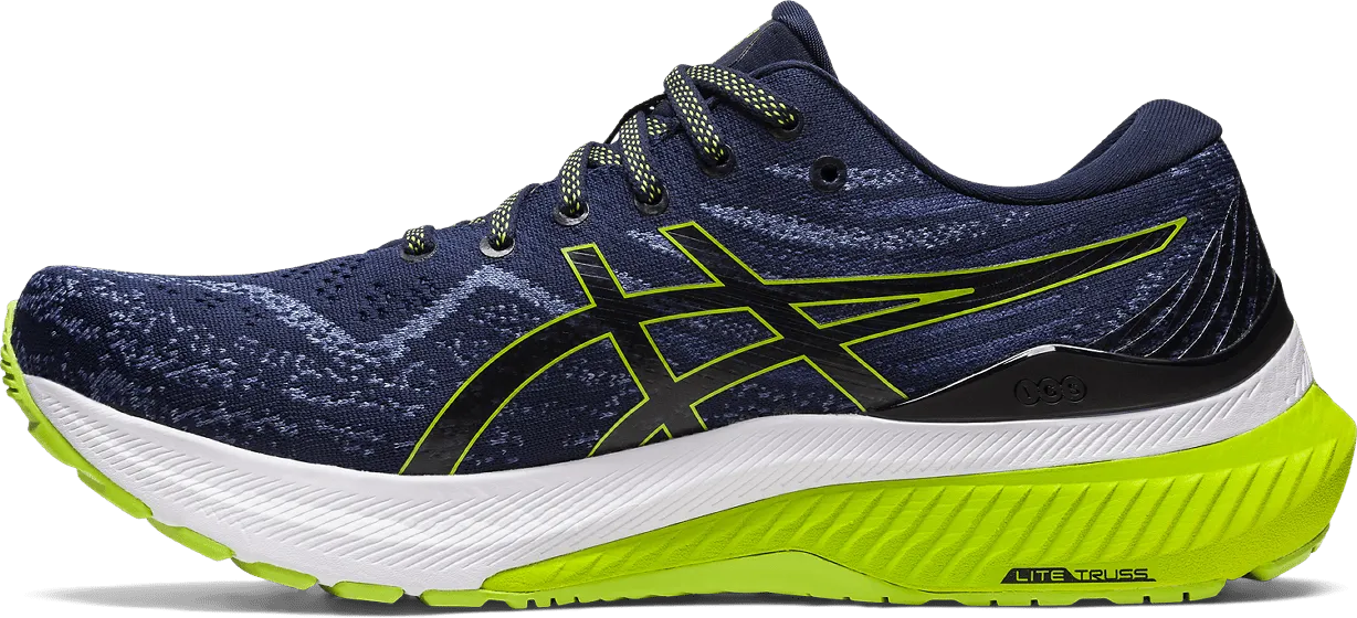 SCARPA DA RUNNING DA UOMO ASICS KAYANO 29 MIDNIGHT LIME ZEST 1011B440 404