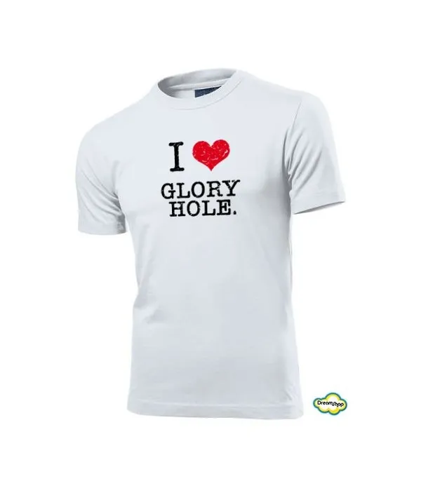 T-shirt I love Glory Hole