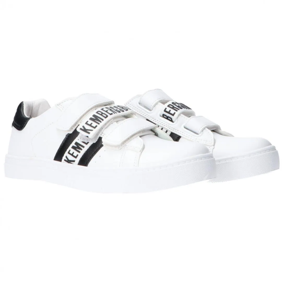 Velcro logato Nere